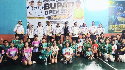 Buka Bupati Cup 2026, Bupati Sumbawa Nilai PBSI Berhasil Bangkitkan Gairah Bulutangkis