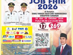 Daftar Segera…!!! Sumbawa Job Fair 2026